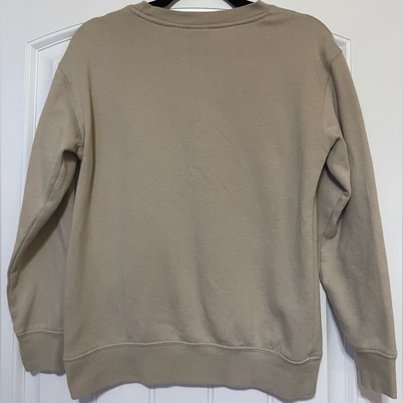 •Kohl’s• Junior’s Cream Leopard MTV Logo Long Sleeve Pullover Sweatshirt (Small) - Picture 3 of 5